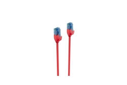 Shiverpeaks Netzwerkkab Patchkab cat.6 U/UTP slim rot 0,3m