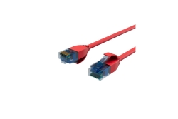 Shiverpeaks Netzwerkkabel Patchkab cat.6 U/UTP slim rot 5m