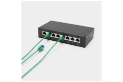 Shiverpeaks Netzwerkkab Patchkab cat.6 U/UTP slim grün 0,3m