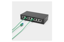Shiverpeaks Netzwerkkab Patchkab cat.6 U/UTP slim grün 1m
