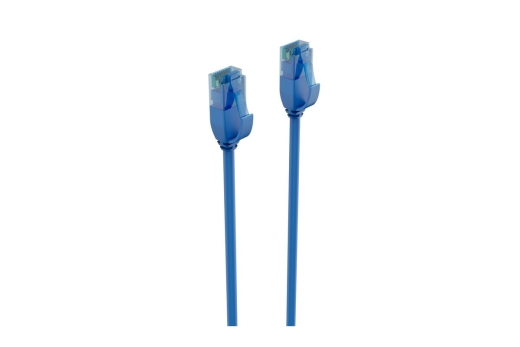 Shiverpeaks Netzwerkkab Patchkab cat.6 U/UTP slim blau 0,3m
