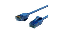 Shiverpeaks Netzwerkkab Patchkab cat.6 U/UTP slim blau 1m