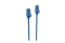 Shiverpeaks Netzwerkkab Patchkab cat.6 U/UTP slim blau 1m