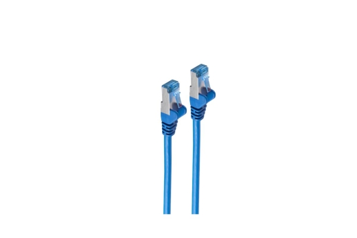 Shiverpeaks Netzwerkkabel Patchkab cat6A S/FTP PIMF blau 5m