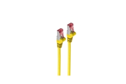Shiverpeaks Patchkab S/FTP cat 6A PIMF LSZH GHMT gelb 0,15m