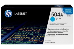 HP 504A Cyan LaserJet Tonerpatrone