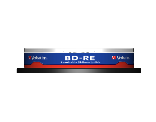Bluray Verbatim 25GB 10pcs BD-RE Spin 2x single layer