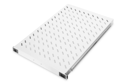 DIGITUS Fachboden 1HE 30x483x720mm bis 65kg grau ausziehbar