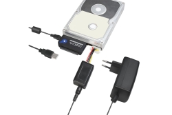 Logilink Adapter USB 2.0 zu 2,5 + 3,5 Zoll IDE+SATA HDD OTB