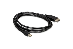 DELOCK Displayport Kabel mini DP -> DP St/St 2.00m sw 4K