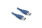 DELOCK USB3.0 Kabel A -> A St/St 1.50m blau
