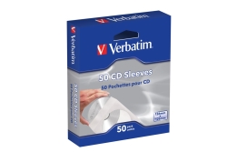 CD/DVD-Hüllen Papier 50er Pack Verbatim