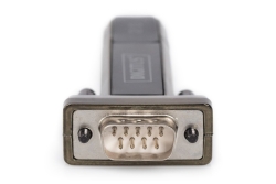 DIGITUS Adapter USB2.0/A -> seriell D-Sub9 St/St + 0.8m Kab retail