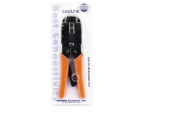 Logilink Werkzeug Crimpzange RJ45 8P8C Universal RJ12 6P6C