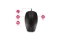CHERRY GENTIX Optical Illuminated Maus Wired 1.80m schwarz