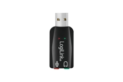 Logilink Soundkarte USB 5.1 mit Virtual 3D Soundeffekt