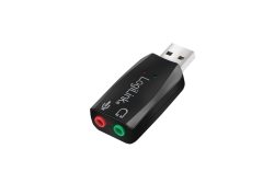 Logilink Soundkarte USB 5.1 mit Virtual 3D Soundeffekt