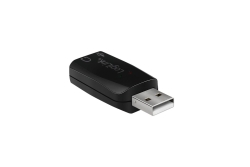 Logilink Soundkarte USB 5.1 mit Virtual 3D Soundeffekt