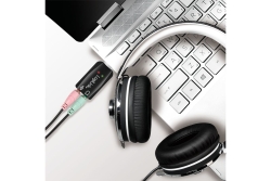 Logilink Soundkarte USB 5.1 mit Virtual 3D Soundeffekt