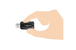 Logilink Soundkarte USB 5.1 mit Virtual 3D Soundeffekt