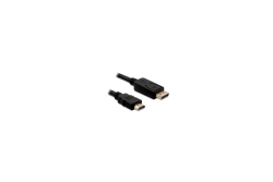 DELOCK Displayport Kabel DP -> HDMI St/St 2.00m schwarz