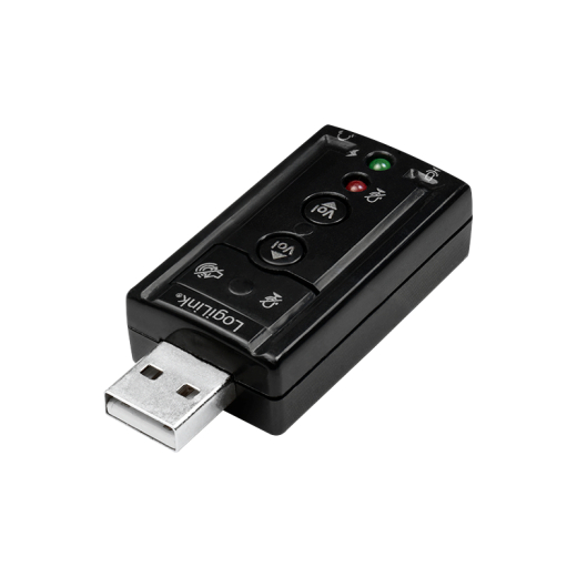 Logilink Soundkarte USB 7.1 Surround Sound Effekte