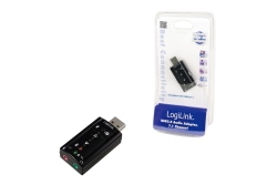 Logilink Soundkarte USB 7.1 Surround Sound Effekte