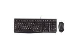 Logitech USB Keyboard+Mouse MK120 black