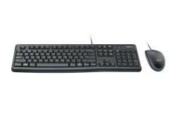 Logitech USB Keyboard+Mouse MK120 black