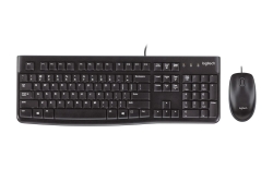 Logitech USB Keyboard+Mouse MK120 black