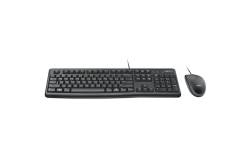Logitech USB Keyboard+Mouse MK120 black