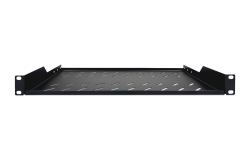 DIGITUS Fachboden 1HE 45x483x250mm bis 15kg schwarz