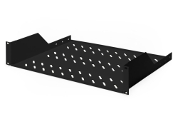 DIGITUS Fachboden 2HE 88x482x349mm bis 25KG schwarz