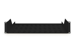DIGITUS Fachboden 2HE 88x482x349mm bis 25KG schwarz