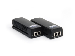 LevelOne PoE-Injektor GE 2x PSE 30W/6KV schwarz