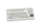 CHERRY MX11900 Tastatur Wired DE +Touchboard 1.75m hellgrau