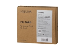 Logilink Schnittstelle PCIe Karte 2x seriell