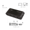 Logilink USB-HUB 4-Port m. Netzteil schwarz