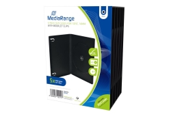 MediaRange DVD Leerbox 5pcs Single retail