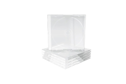 MediaRange CD Leerbox 5pcs Single clear retail