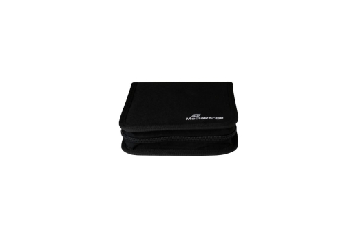MediaRange CD Wallet für 24 CD/DVDs schwarz retail