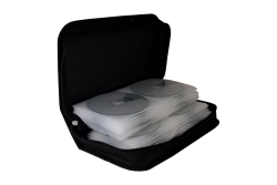MediaRange CD Wallet für 96 CD/DVDs schwarz retail