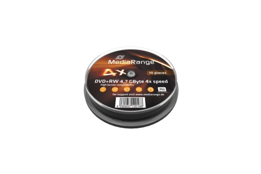 MediaRange DVD+RW 4x 10pcs Spindel