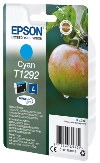 Patrone Epson T1292 cyan T1292