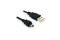 DELOCK USB Kabel A -> Mini-B St/St 1.50m sw