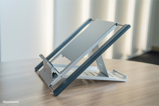 Neomounts Deskstand Laptop/IPAD-Ständer silber