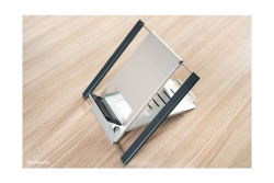 Neomounts Deskstand Laptop/IPAD-Ständer silber