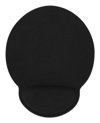 MANHATTAN Mauspad Schaumstoff mit Handballenauflage schwarz retail