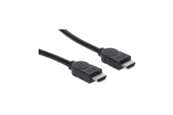 MANHATTAN HDMI-Kabel Ethernet A -> A St/St 15.00m ARC...