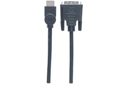 MANHATTAN HDMI 1.3 Kabel auf DVI-D DualLink St/St 3.0m bulk